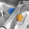 Stainless Steel Sink Sponge Holder Heavy Duty Sink Saddle Dish Brush Holder  Kitchen Gadgets