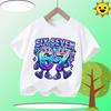 Boys T Shirts 6 To 7 Years T-Shirt 67 Number Print Casual Italian Brainrot Summer Top Suitable for Funny Gift for Casual Attire