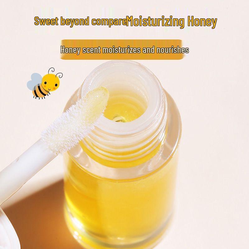 Bobei Ni Honey Moisturizing Lip Oil & Balm: Hydrates, Repairs, Lightens Lip Lines, Glossy & Anti-Chapping for Girls.