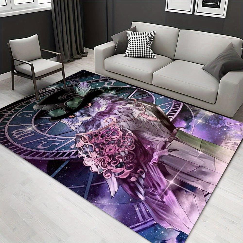 

1pc 1730608753Pattern Carpet, Area Rug For Living Room Bedroom Room Bed Chair Laundry Entryway Corridor Yard Non-slip Outdoor Camping Rug Fl 60cm by 90cm