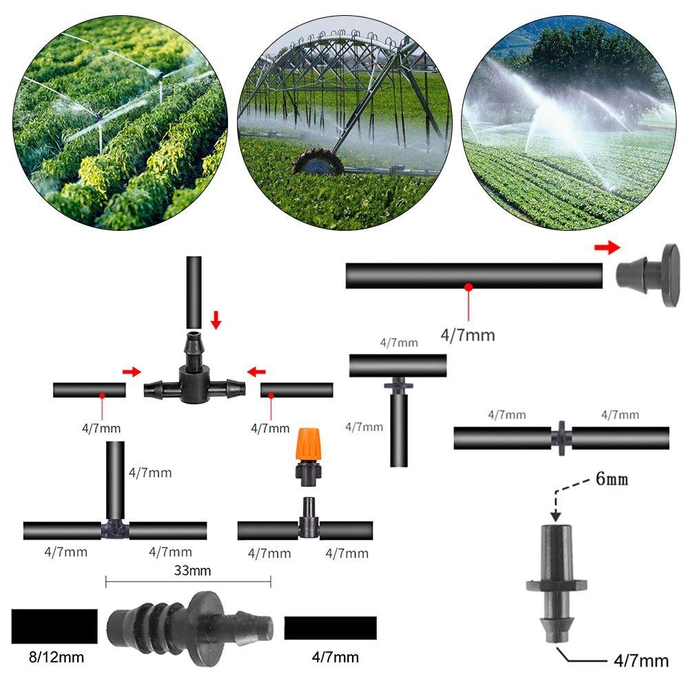 

Аксессуары Наборы для полива микрораспылением Садовые разбрызгиватели Шланг для соединения труб Соединитель для шланга Фитинг для шланга