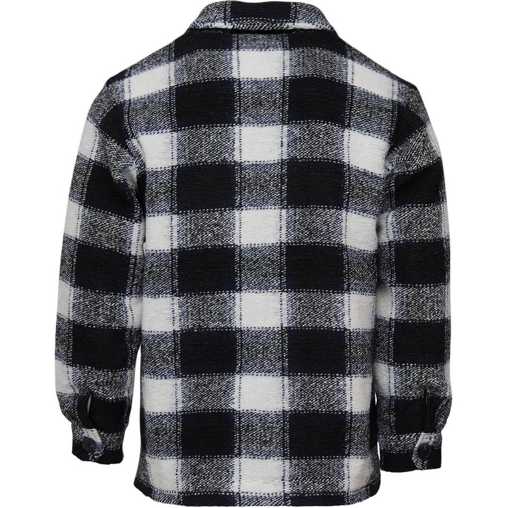 Levis Simple Comfortable Versatile Plaid Long Sleeve Jacket Men jackets 0017F-0000