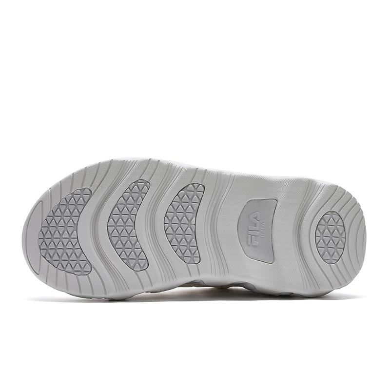 FILA Croissant Comfortable Fashion Durable Low-Top Running Shoes Women sneaker White Gray F12W441102FWA