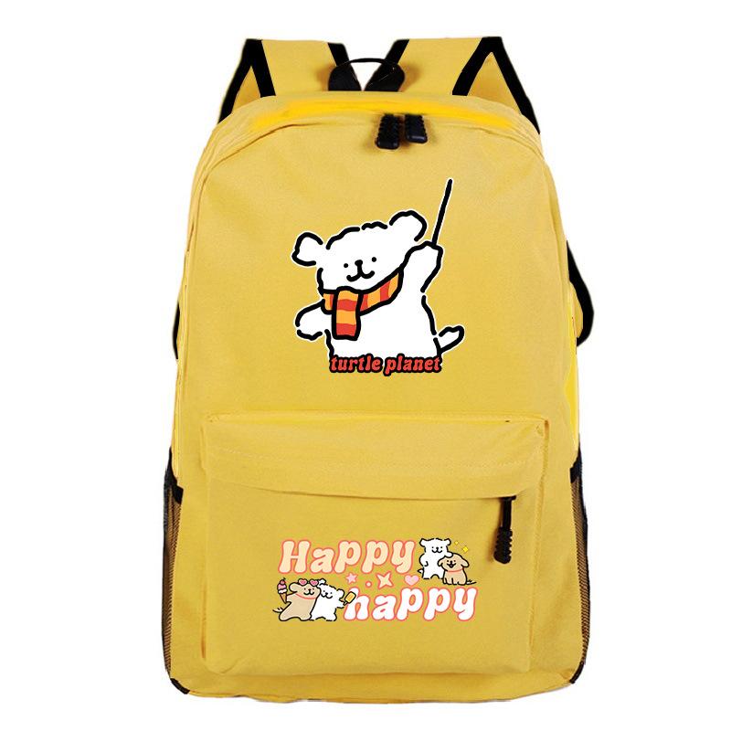 

Милые мультяшные линии, рюкзак с щенком, легкая защита спины, детский досуг и путешествия, школьный рюкзак для начальной и средней школы no specification