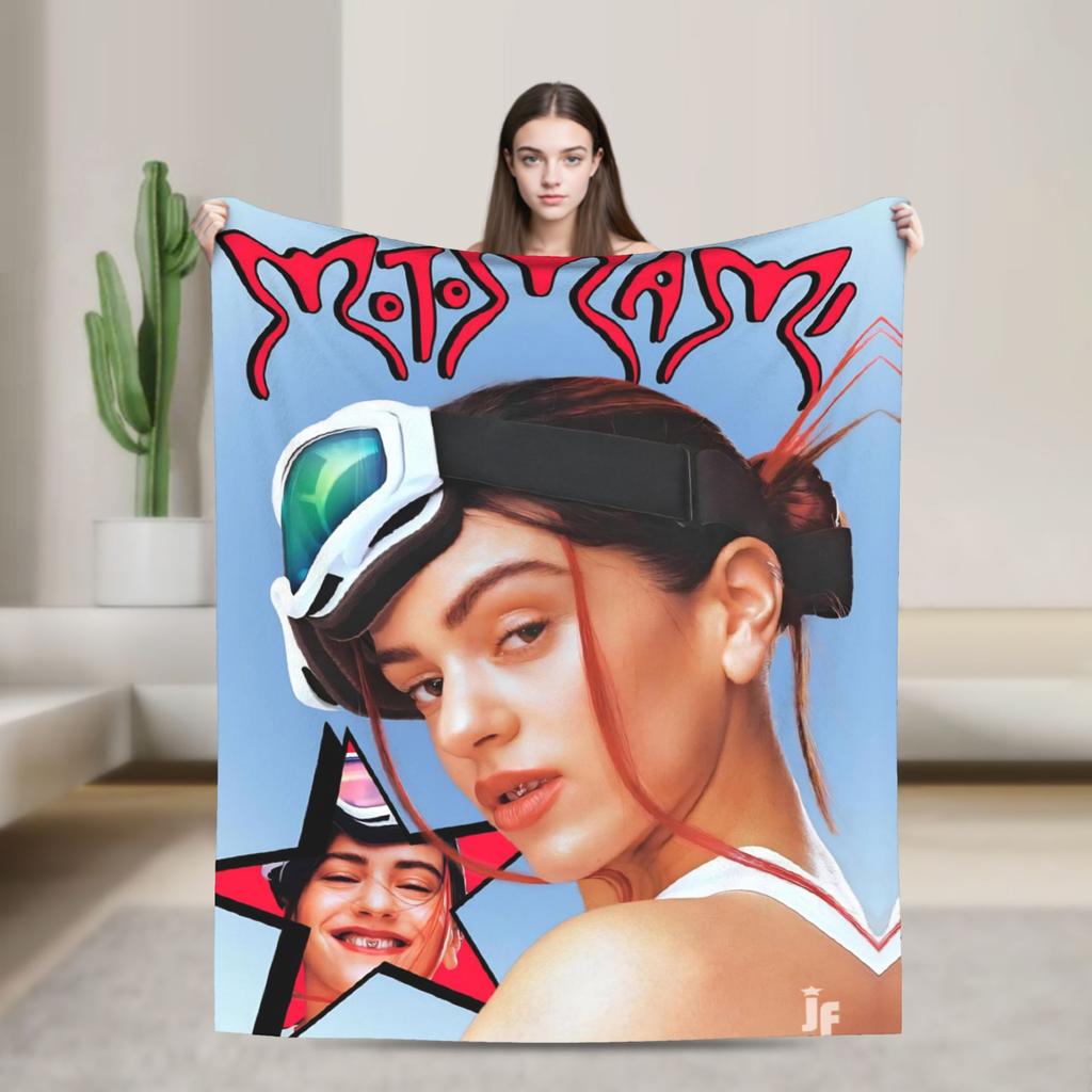 Rosalia Lux  Warm Soft Blanket  Picnic Plush Bedding Throws Fluffy Home Decor Flannel Bedspread Sofa Bed Cover