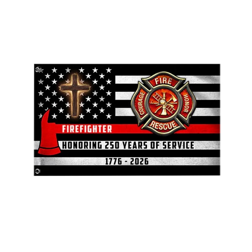 200th to 250th Anniversary Commemorative Flag Single Sided 60x90 Inches Durable Outdoor Decoration Historical American Symbol Banner