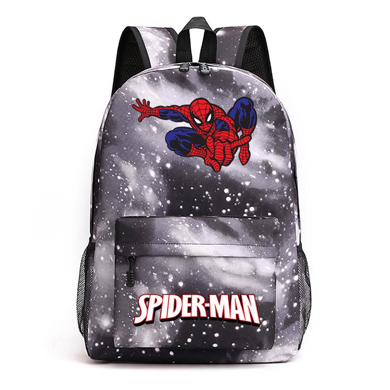 Marvel Spider-Man Rugzak Student Rugzak Tiener Cartoon Kinder Schooltas Backpack