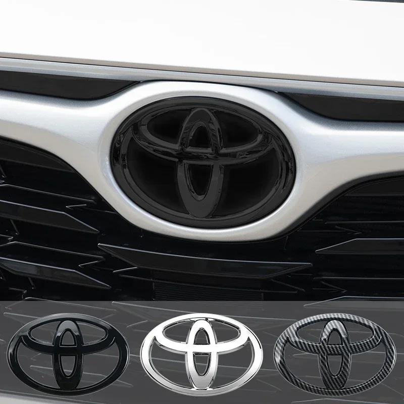 1pc Car Logo For Toyota Car series Corolla Camry RAV4 Front Head Grill Hood Bonnet Emblem Rear Tail Bumper Trunk Boot Mark Badge