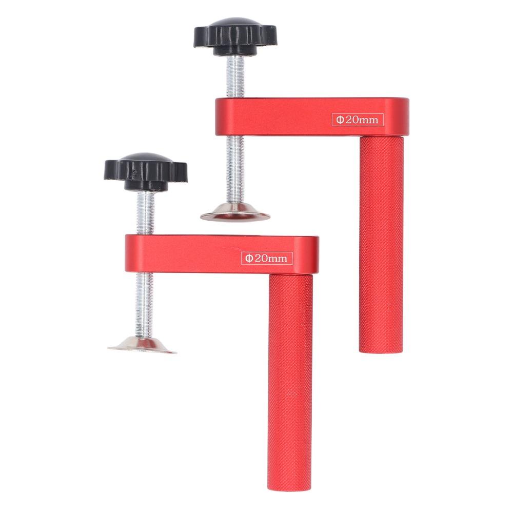 2pcs 20mm Diameter Hole Clamp Manual Operation Bench Dogs Hole Bench Dog Clamp Woodworking Tasks