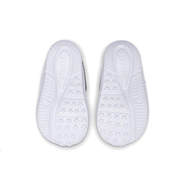 Nike Star Runner 2 Klettverschluss Rutschfest Langlebig Niedrig geschnitten Freizeit Laufschuhe Baby Sneaker Hellviolett Silber AT1803-502