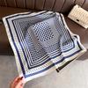 70Cm Red Dot Printed Scarf Women's Spring and Summer Polyester Fiber Scarf Fashion Versatile Clothes Bag Accessories Scarfs