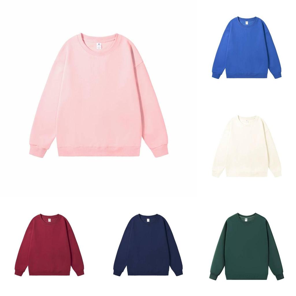Mens Casual Crew Neck Cotton Hoodie With Ribs For Spring Autumn Daily Wear