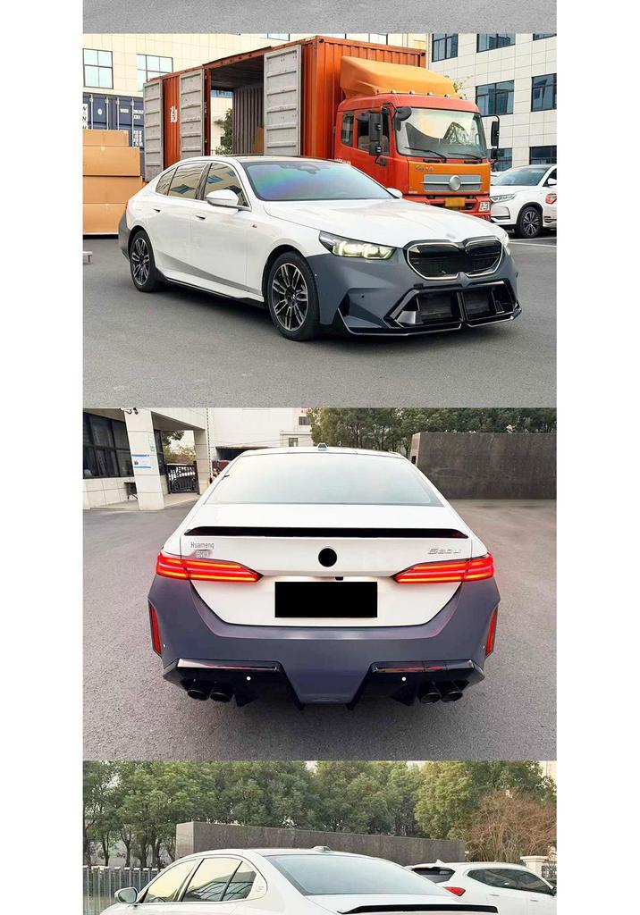 BMW 5 Series G60/G68 M5 Style Front & Rear Bumpers, Side Skirts, PP Material Body Kit