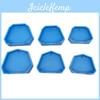 Model Plaster 3 Sizelargemediumsmalldental Lab Base Former Molds Tray Dentist Tool