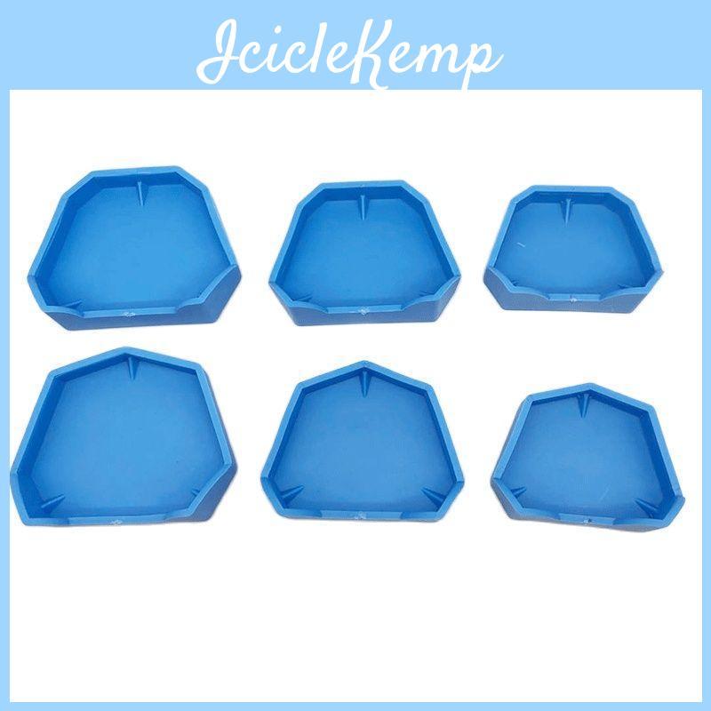 Model Plaster 3 Sizelargemediumsmalldental Lab Base Former Molds Tray Dentist Tool