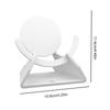 Upright Stand Acrylic Speaker Stand Desktop Holder for Nest Mini Speaker Accessories