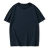 Men's Summer Comfortable and Simple Solid Color Short-sleeved Round Neck Casual Versatile T-shirt European Size Men's Top