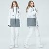New ski suit, snowboard and double board men's and women's winter outdoor warm thickened ski suit set