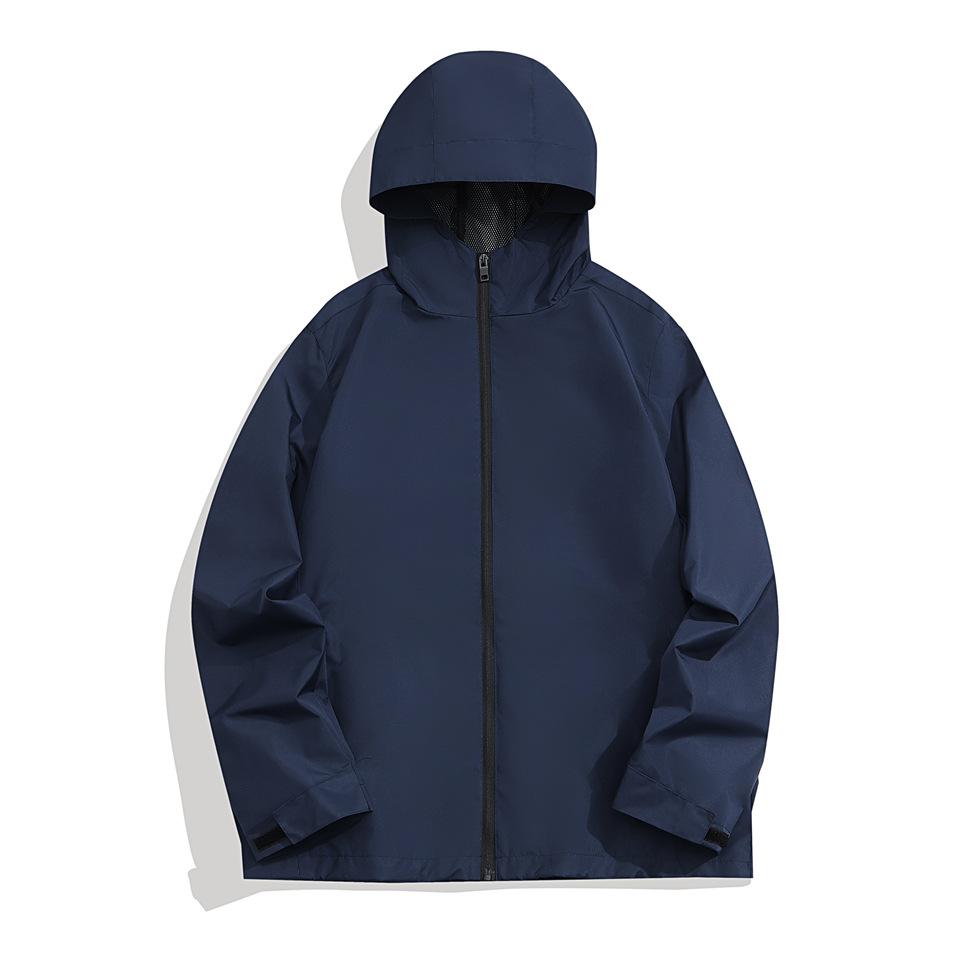 Doppellagige Wind- und Kälteschutzjacke für den Herbst für Damen und Herren, Outdoor-Softshelljacke für Paare, Arbeitskleidung