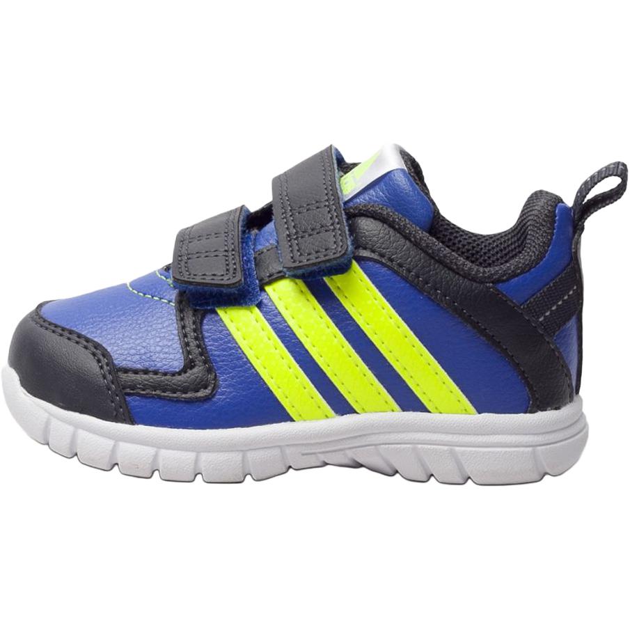 Adidas Synthetic Leather Sta Fluid 3 Cf I Versatile Comfortable Low-Top Walking Shoes Baby sneaker Blue Green B23933
