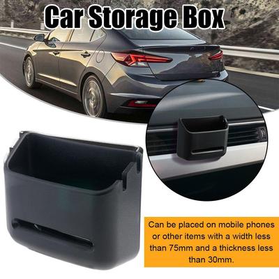 Universally Car Storage Box For Coin Card Phone Holder Auto Interior Sundries Bracket Soft PVC Car Organizer Box Accessorie J3Y9