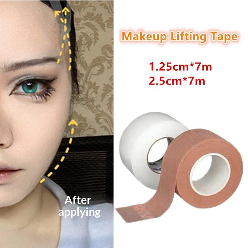 PE/Vliesstoff Gesichtsband Atmungsaktiv Professionelles Cosplay Make-up-Band Transparent Faltenlifting Doppellid-Band Make-up