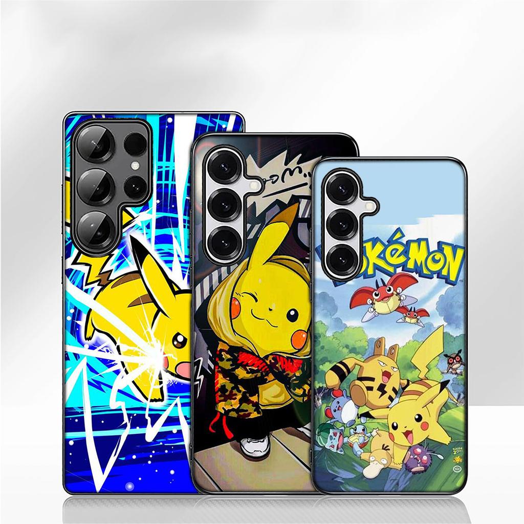 Phone Cover for Xiaomi Redmi 15C 15 A4 A5 9A 9T 10A 10C 9C NFC Note 11 9 10 Pro 8TCase P-Pokemons P-Pikachus Casing