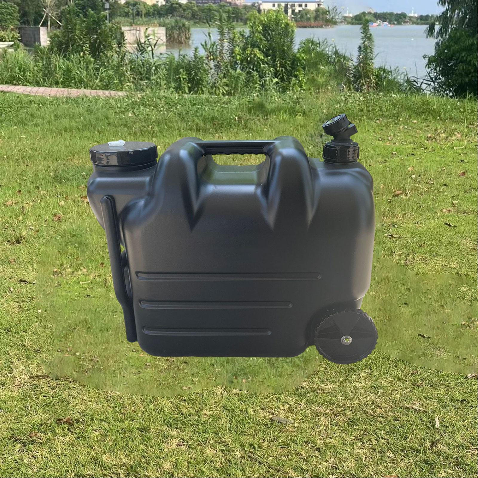 

Camping Water Bottle Drink Dispenser Multi Purpose with Handle Travel Kettle Bucket for