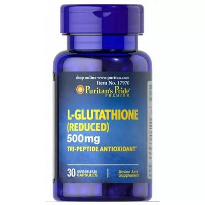 Puritans Pride - L-Glutationa 500 mg, 30 Cápsulas