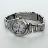Used [In operation] Polished Seiko SEIKO ladies watch radio solar good condition silver white dial s2383