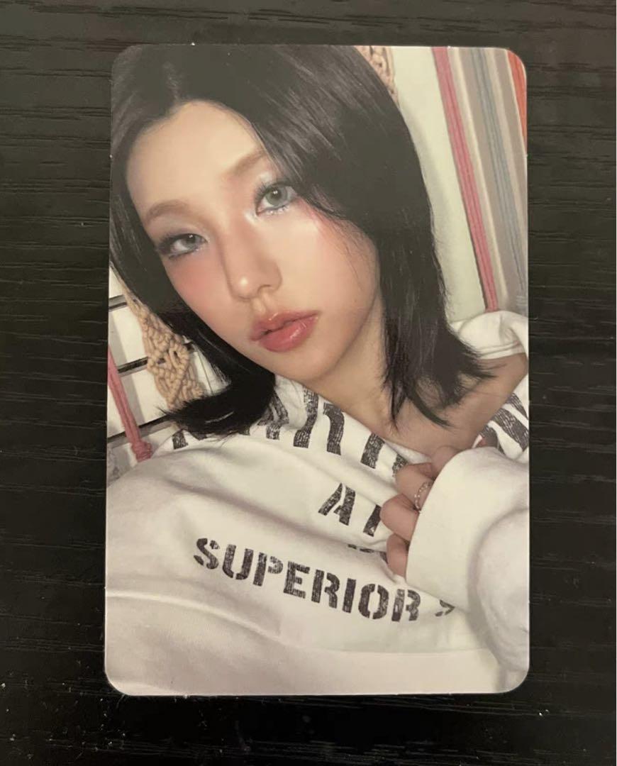 

[USED] itzy GWBG target pre-order limited bonus trading card Yeji