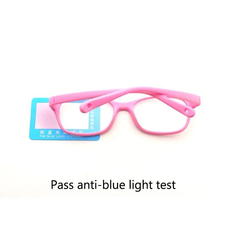Kids Glasses Frame Children Blue Light Blocking Glasses Optic Prescription Eyeglasses Myopic Hyperopia Glasses with Rope Okulary