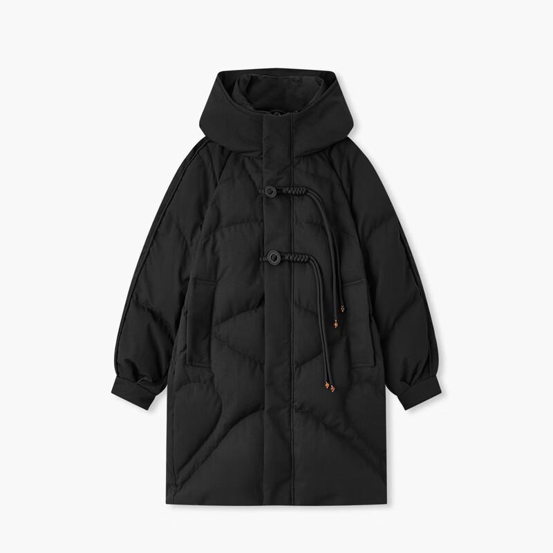 EICHITOO Women's Retro Style Hooded Down Jacket