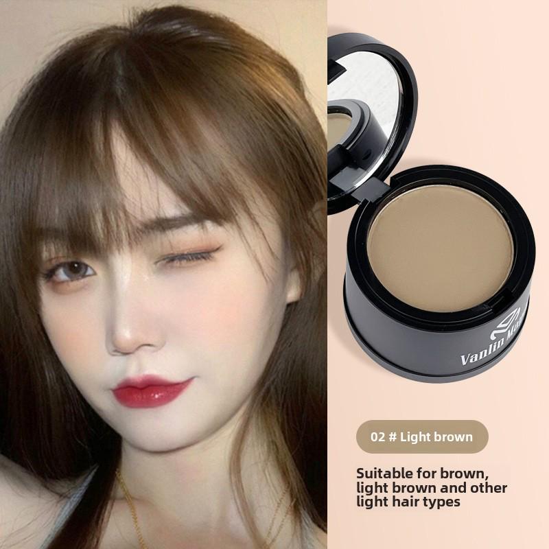 Fanlin Meidai Waterproof Hairline Powder for Natural Hairline Coverage and High Forehead Concealment.