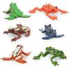 Simulation Pond Tree Lotus Leaf Frog Model Micro Scene Frog Fish Pond Accessories Set Ornament Toy