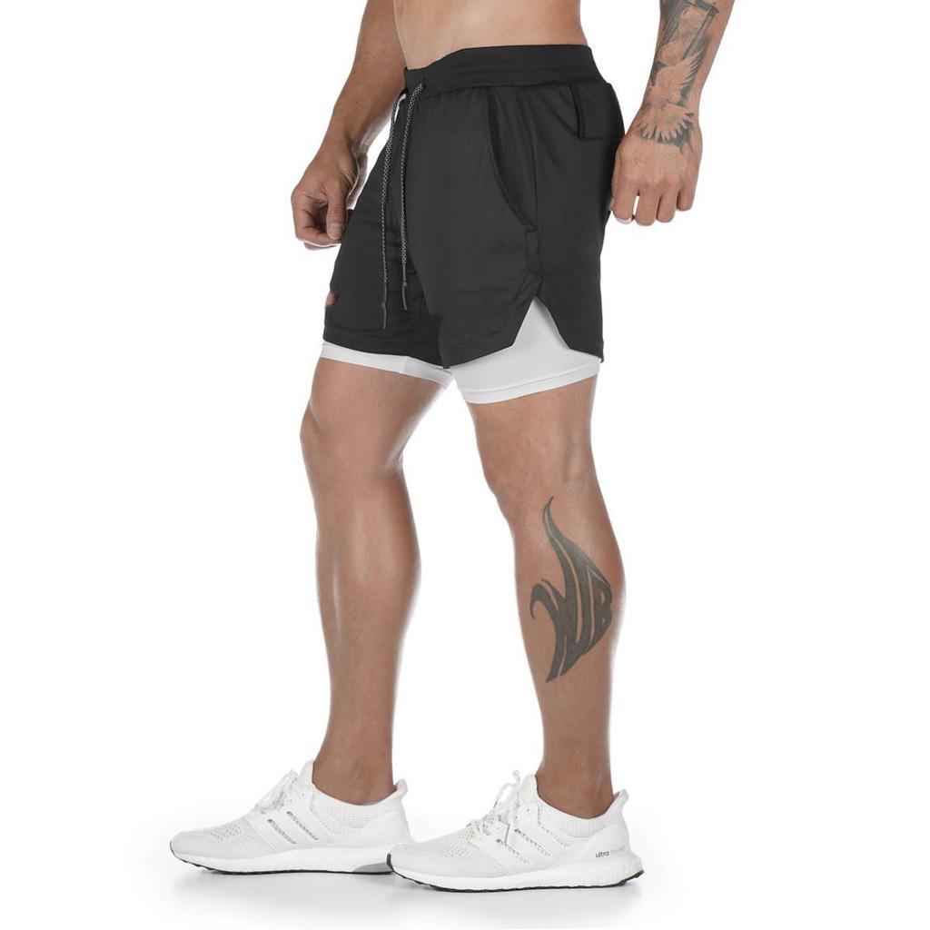 Men's Quick-Dry Workout & Basketball Shorts - Breathable, Casual Five-Point Pants