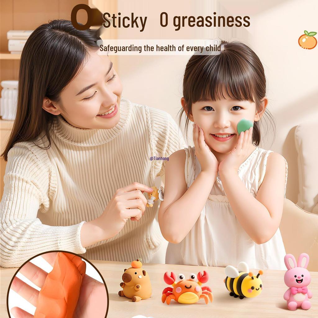 100g Weiße Tonerde für Kindergarten & Grundschule - Große Tüte für Handwerk und Modellieren