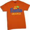 Men's Fanta Orange Logo Graphic Tee T-Shirt Unisex T-Shirt
