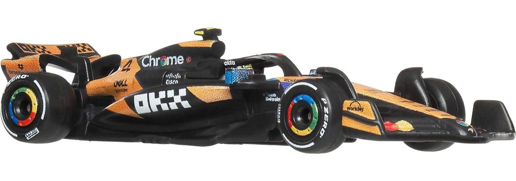Hot Wheels Scale Premium Diecast Formula 1 Collectible Toilet Car with Real Riders Tires Body Chassis may 164 & Metal/Metal & (Style vary)