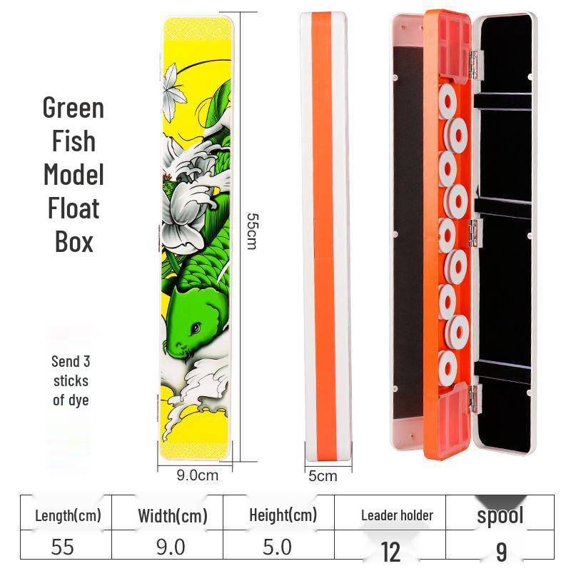Three-Layer Multi-Functional Fishing Float and Accessories Box Set - Large Capacity Leader Line Organizer