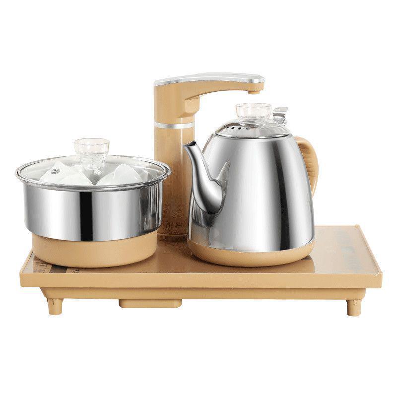 Automatic Electric Kettle & Tea Set: Boil Water, Make Tea, Integrated Pump & Heat Preservation