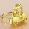 Realistic 3D Golf Cart Keychain Keyring Holder for Sports Fans Trendsetters Men and Women Adding Personality To Your Key