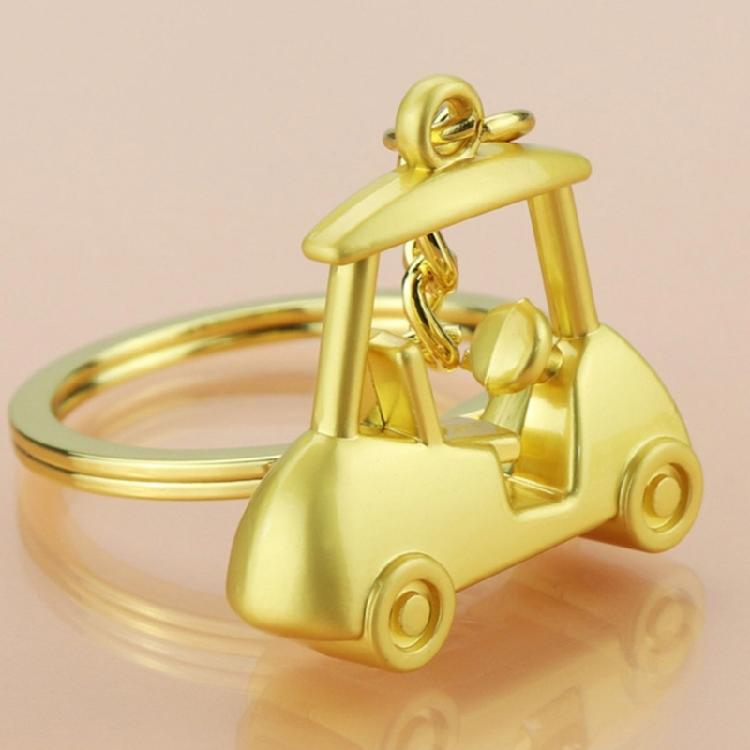 Realistic 3D Golf Cart Keychain Keyring Holder for Sports Fans Trendsetters Men and Women Adding Personality To Your Key