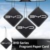 Seria BYD Papierowa Karta Zapachowa Wnętrza Samochodowe dla Byd Dolphin Atto 3 Song Plus Shark Sealion Seal Dolphin Surf Car Odświeżacz Powietrza