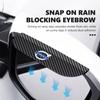 For Volvo 2pcs Car Rearview Mirror Rain Eyebrow Snap on Rain Blocking Cover V50 S60 XC60 S40 XC40 XC90 V70 XC70 C30 V40 V60