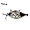 Realistic Pattern Car Sticker Stickers Zipper Cat Shape Adhesive Waterproof Scratch Cover Durable Decals for Cars Electric Vehicles Windows Cute Body