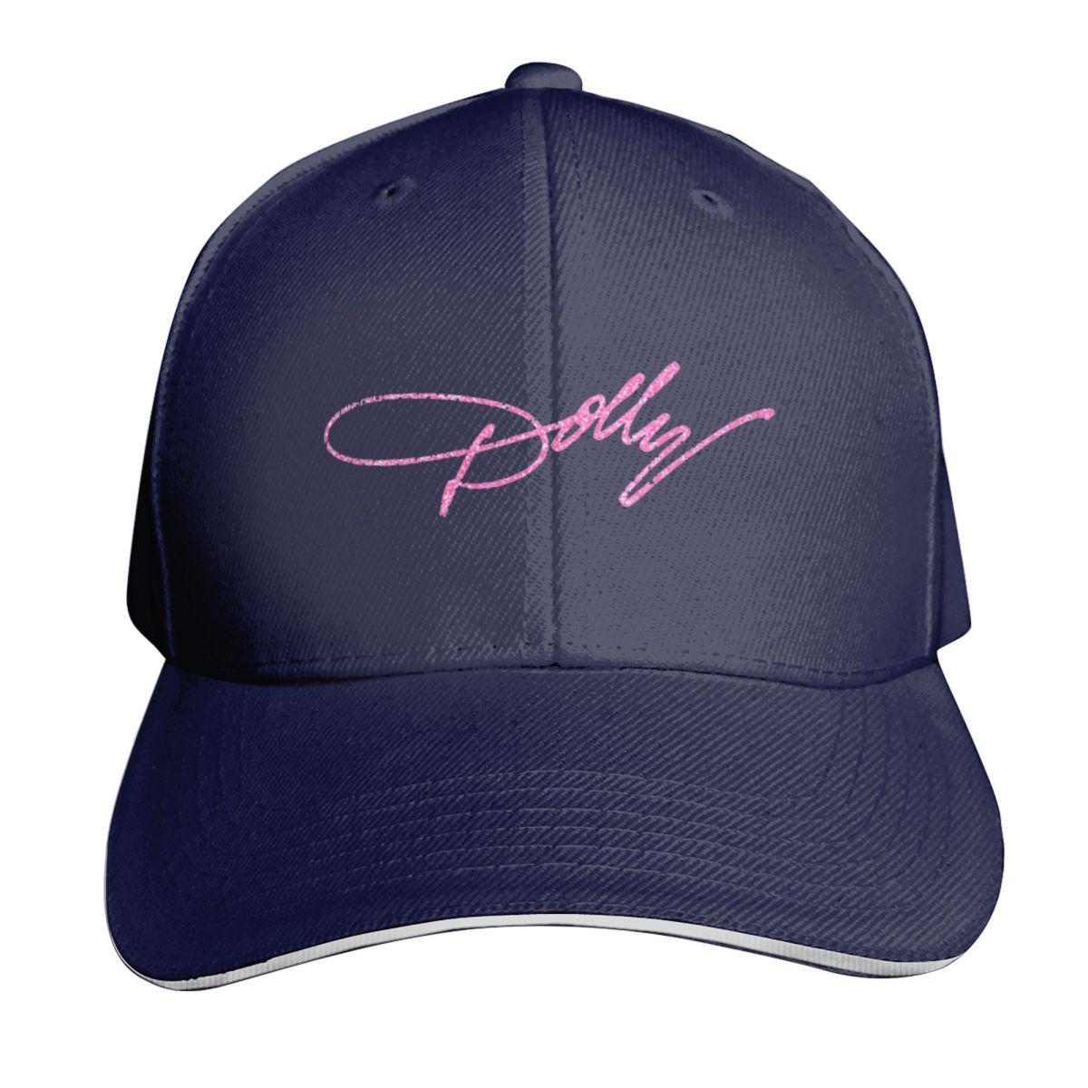 

Dolly Parton Pink Sparkle Cap Fashion Casual Baseball Caps Adjustable Hat Hip Hop Summer Unisex Baseball Hats Polychromatic One Size