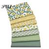 Patchwork Cloth 1 Set Beautiful Flower Printed Lightweight Elegant Eye-catching Fabric Sewing for Home Needlework
