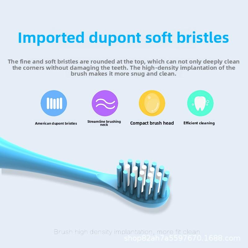 Children's Toothbrush Electric Cartoon Waterresistant Soft Hair Ultrasonic Magnetic Levitation Toothbrush Cute Avatar, Children's Day Gift