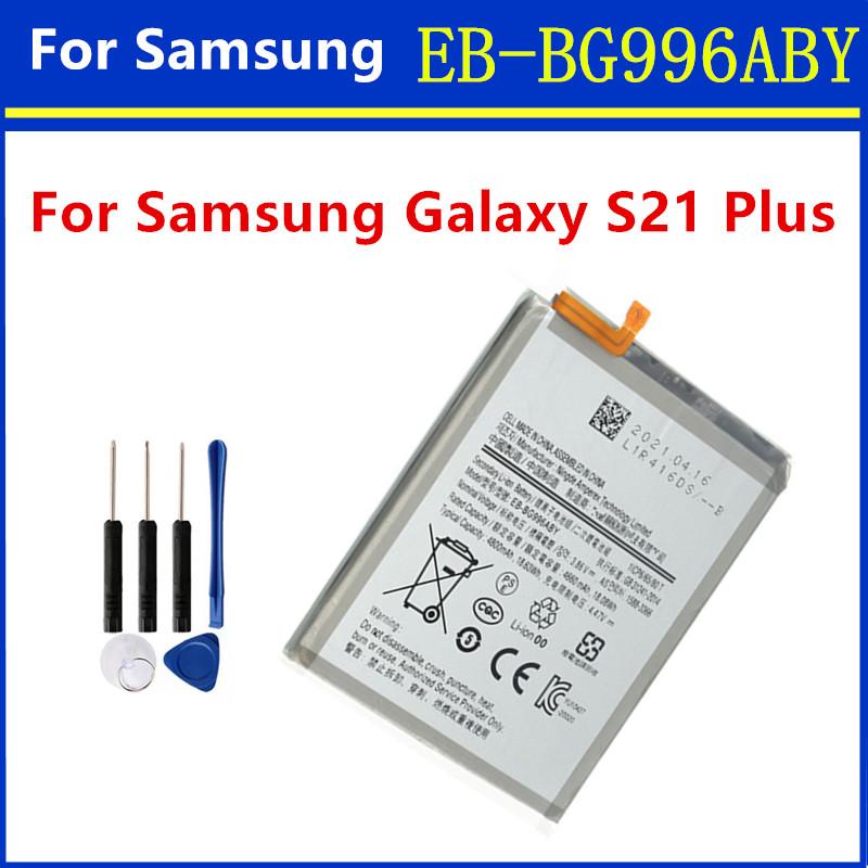 Para Samsung EB-BG996ABY Bateria de Reposição de 4800mAh para Celular Samsung Galaxy S21 Plus S21+ G996 5G
